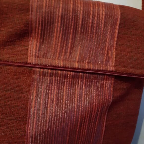 New Garnet Red Shoulder Bag Purse Lots of pockets and zippers! Dressy Formal - Picture 5 of 14